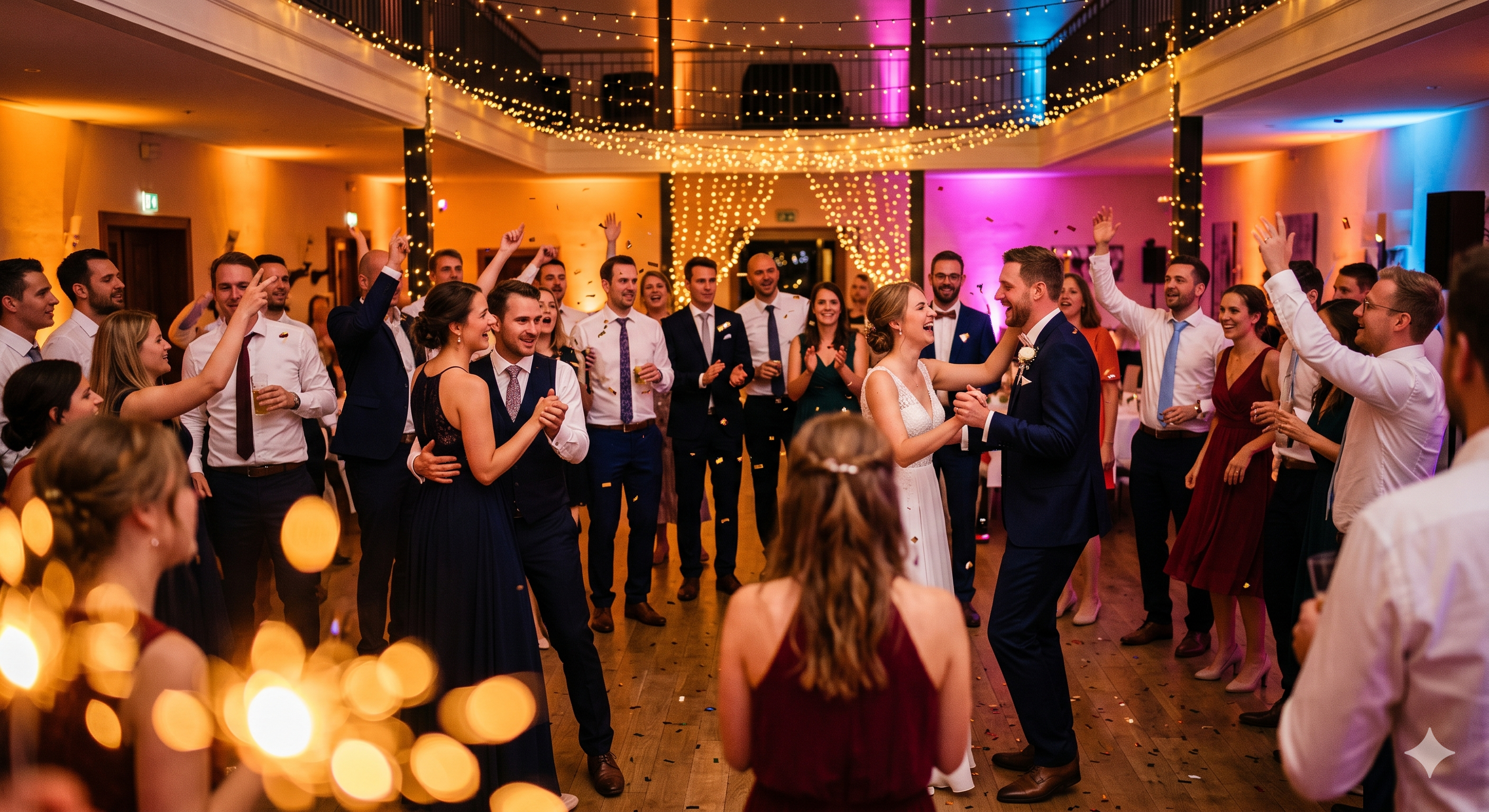 DJ TOBYN beim Auftritt – Bühne und Licht DJ TOBYN beim Auftritt – Bühne und Licht